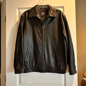 Jos.A Bank Leather jacket.